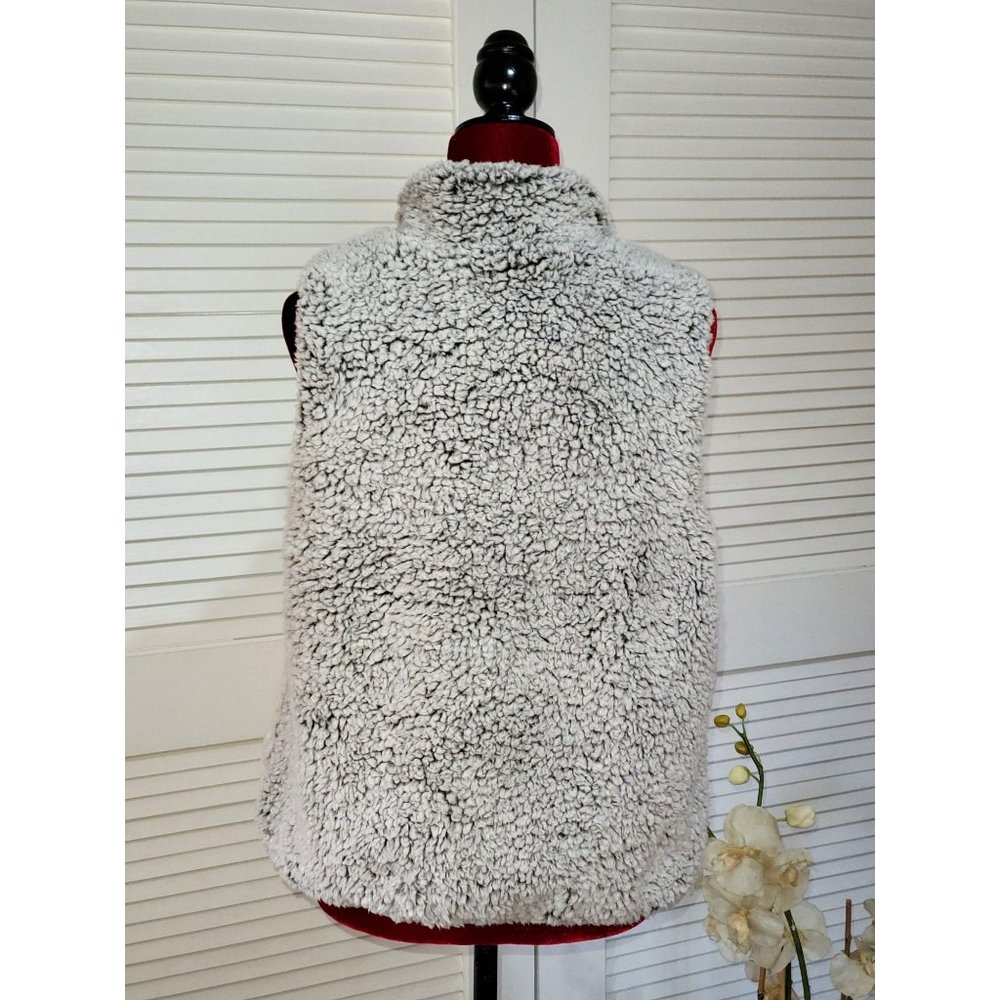 Harper Heritage Francesca's MARISSA Sherpa Vest size M 905 - Picture 5 of 8
